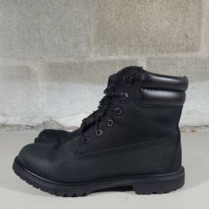 Timberland Womens Waterville 6 In A15QY Black Waterproof Ankle Boot Size US SZ 9